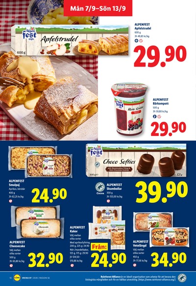 Lidl reklamblad i vecka 37 sida 10
