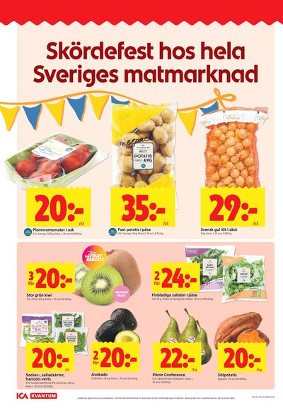 ICA Kvantum reklamblad i vecka 37 sida 2