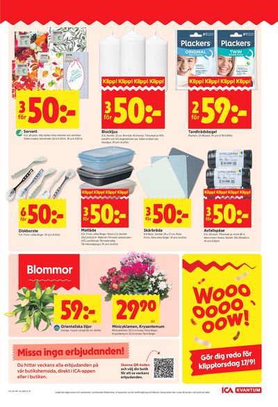 ICA Kvantum reklamblad i vecka 37 sida 7