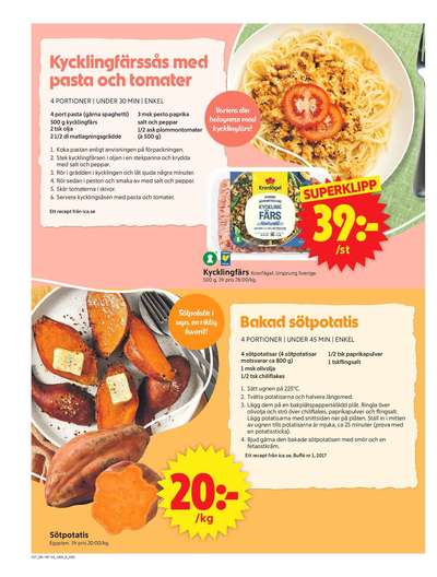 ICA Supermarket reklamblad i vecka 37 sida 6