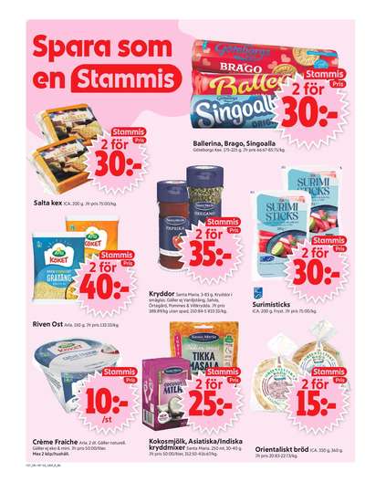 ICA Supermarket reklamblad i vecka 37 sida 8