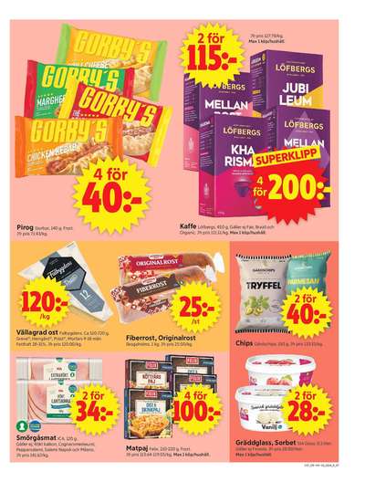 ICA Supermarket reklamblad i vecka 37 sida 9