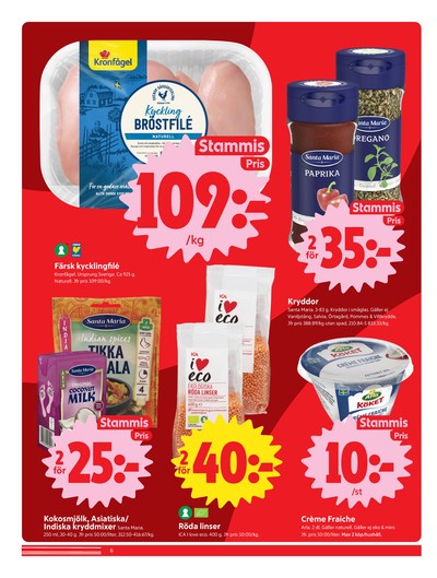 ICA Nära reklamblad i vecka 37 sida 6