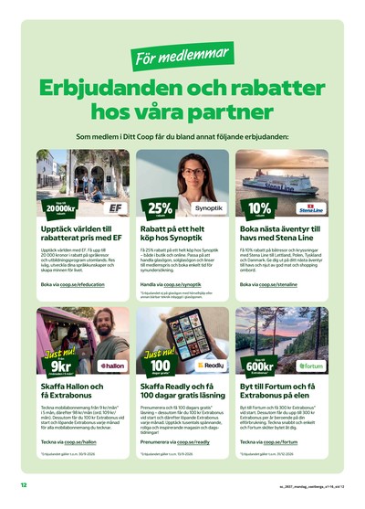 Stora Coop reklamblad i vecka 37 sida 12