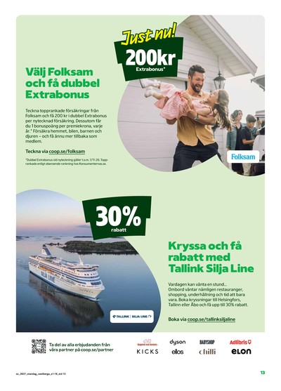 Stora Coop reklamblad i vecka 37 sida 13