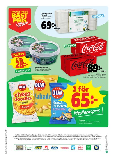 Stora Coop reklamblad i vecka 37 sida 14