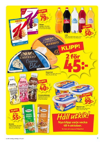 Stora Coop reklamblad i vecka 37 sida 7