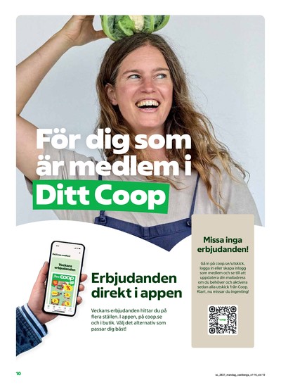 Stora Coop reklamblad i vecka 37 sida 10