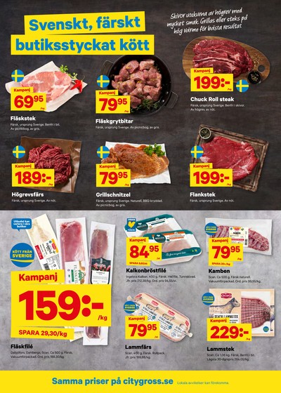 City Gross reklamblad i vecka 37 sida 2