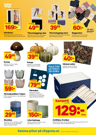 City Gross reklamblad i vecka 37 sida 12