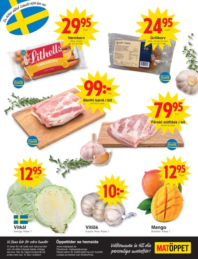 Matöppet reklamblad i vecka 37 sida 4