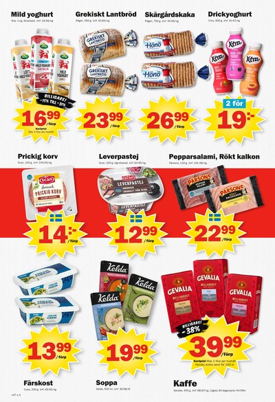 Pekås reklamblad i vecka 37 sida 4