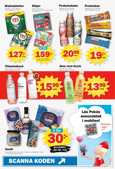 Pekås reklamblad i vecka 37 sida 6