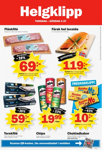 Pekås reklamblad i vecka 37 sida 8