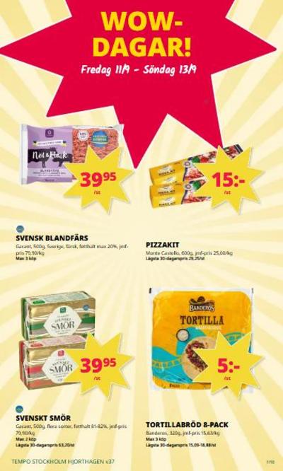 Tempo reklamblad i vecka 37 sida 7