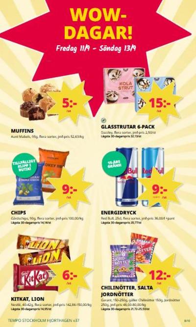 Tempo reklamblad i vecka 37 sida 8