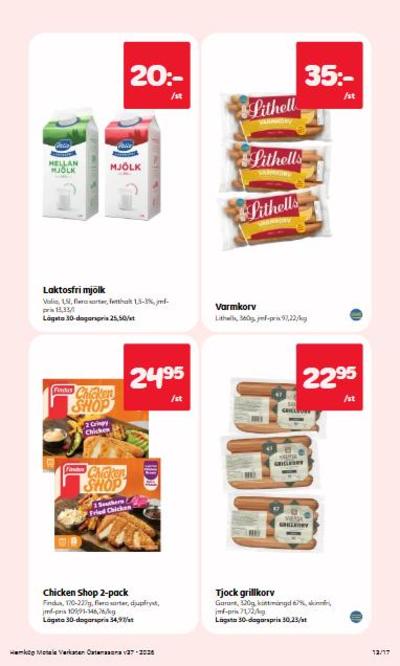 Östenssons reklamblad i vecka 37 sida 13