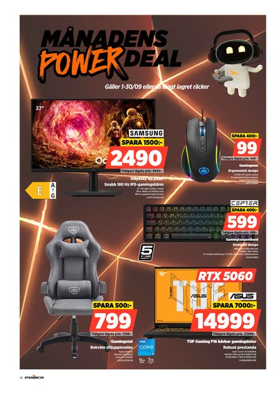 Power reklamblad i vecka 37 sida 14