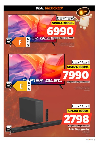 Power reklamblad i vecka 37 sida 3
