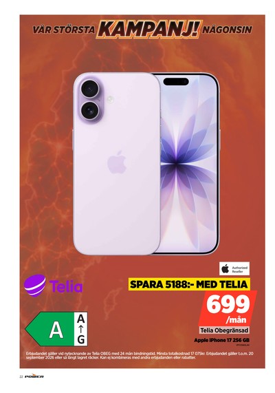 Power reklamblad i vecka 37 sida 22