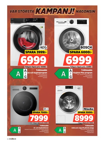 Power reklamblad i vecka 37 sida 28