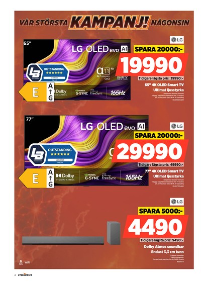 Power reklamblad i vecka 37 sida 4