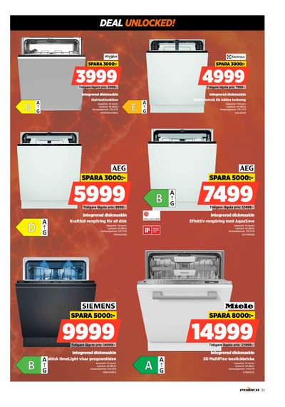 Power reklamblad i vecka 37 sida 33