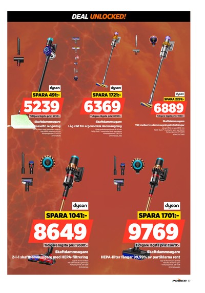 Power reklamblad i vecka 37 sida 57