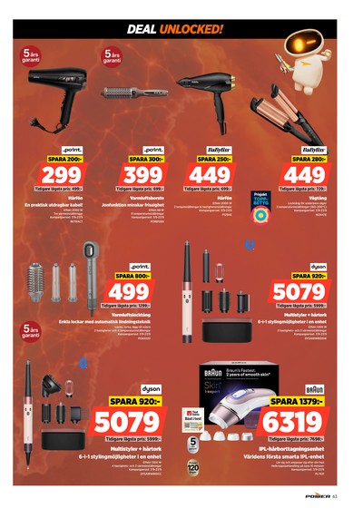 Power reklamblad i vecka 37 sida 63