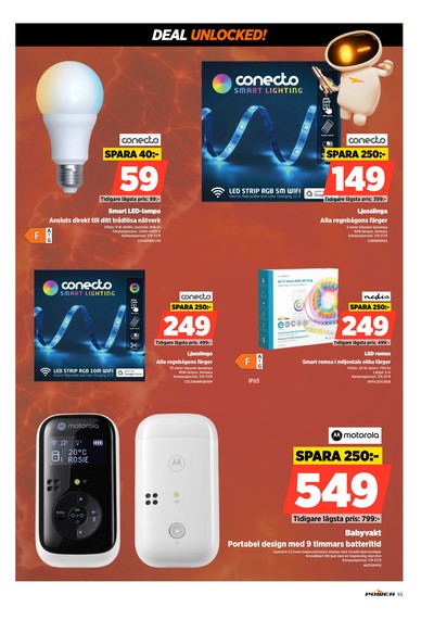 Power reklamblad i vecka 37 sida 65