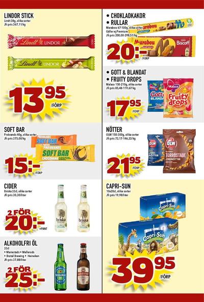 MatDax reklamblad i vecka 37 sida 22