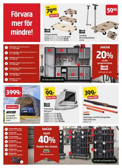 Jula reklamblad i vecka 37 sida 2
