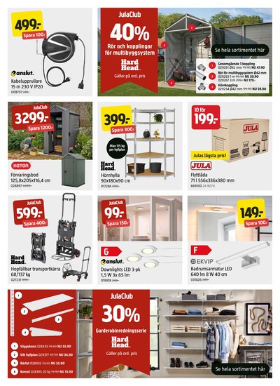 Jula reklamblad i vecka 37 sida 3