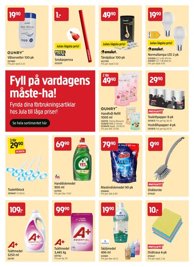 Jula reklamblad i vecka 37 sida 6