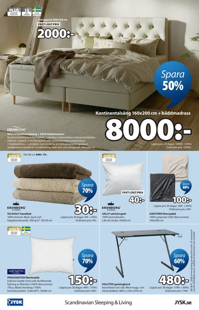 Jysk reklamblad i vecka 37 sida 25