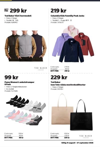 Costco reklamblad i vecka 38 sida 11