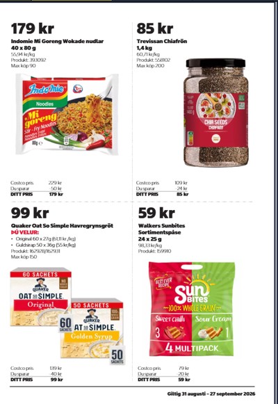 Costco reklamblad i vecka 38 sida 13