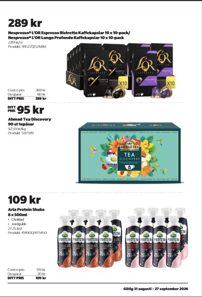 Costco reklamblad i vecka 38 sida 15