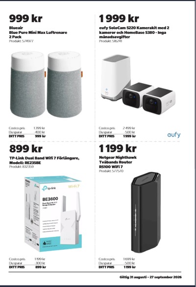 Costco reklamblad i vecka 38 sida 3