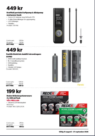 Costco reklamblad i vecka 38 sida 7