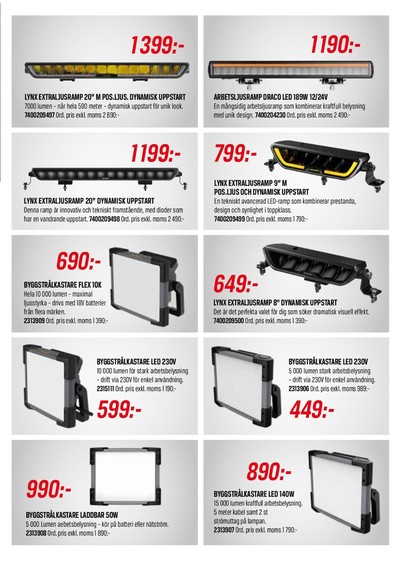 Swedol reklamblad i vecka 38 sida 21