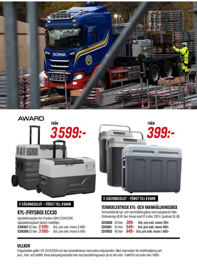 Swedol reklamblad i vecka 38 sida 23