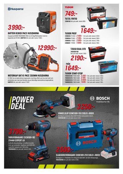 Swedol reklamblad i vecka 38 sida 9