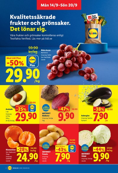 Lidl reklamblad i vecka 38 sida 2