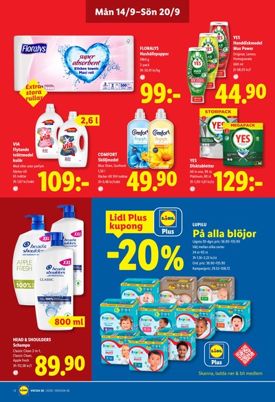 Lidl reklamblad i vecka 38 sida 13