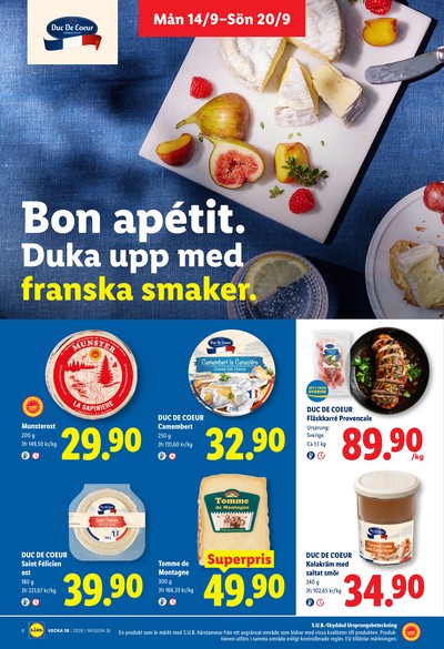 Lidl reklamblad i vecka 38 sida 9