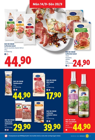 Lidl reklamblad i vecka 38 sida 10