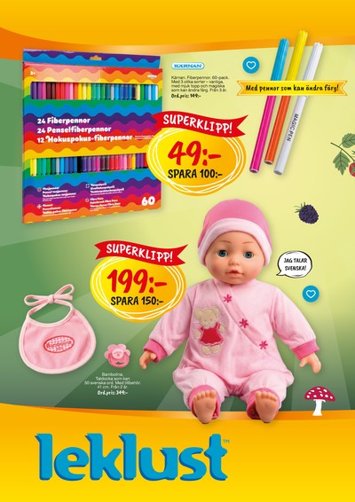 Leklust reklamblad i vecka 38 sida 2