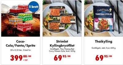 Nordby Supermarket reklamblad i vecka 38 sida 3