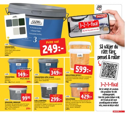 Jem & Fix reklamblad i vecka 38 sida 3